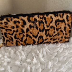 Michael Kors Jet Set Charm Large Travel Continental Marigold Wallet